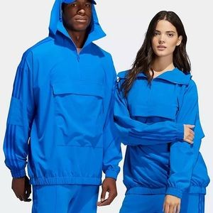 Ivy Park Adidas Rodeo Blue Active Track Cargo Jacket Medium
